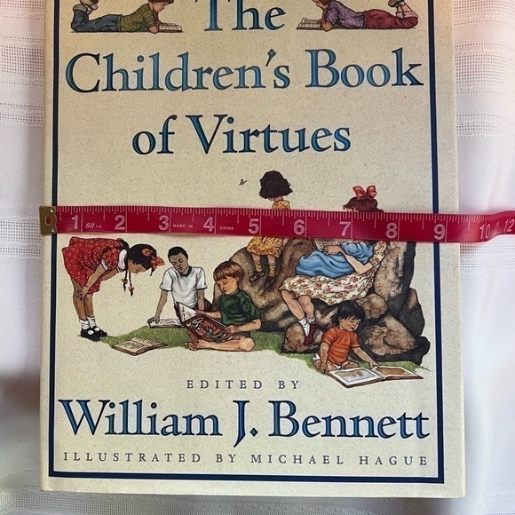 Children’s Book of Virtues‎ w/ Dust Jacket 1995 Like New - Picture 12 of 12